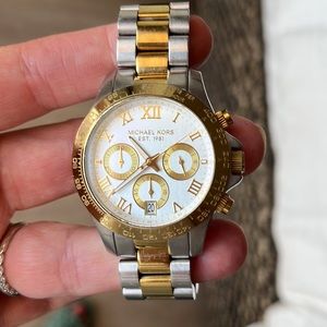 Michael Kors | Accessories | Michael Kors Gold Silver Watch